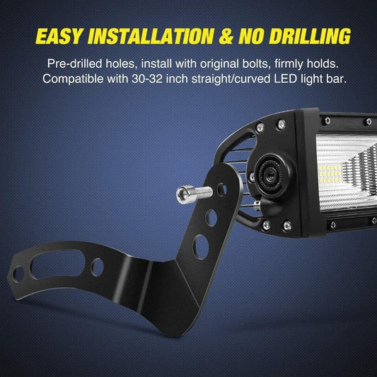 30″-32″ droit/courbé Barres LED support de montage pour UTV 2013–2021 Polaris RZR XP1000 & 2015–2021 RZR 900 S900 S1000 EPS