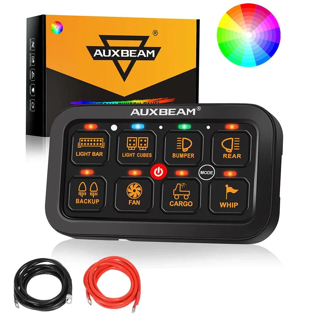 RA80 RGB panneau de commande, Toggle/ Momentary/ Pulsed Mode Supported (One-Sided Outlet) – vue 11