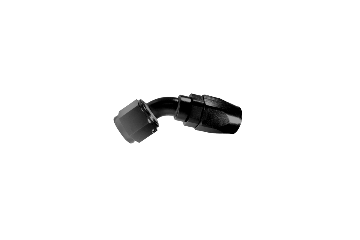 Noir an 10 45 degrés orientable joint durite raccord – Darkside Developments