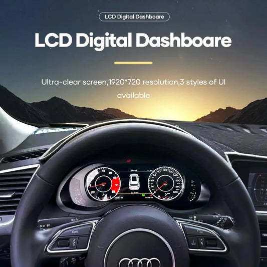Virtual Cockpit Audi A4 / S4 / RS4 / A5 / Q5 / S5 / RS5 2008-2021 LCD 12,3″ – NOVADOMIO