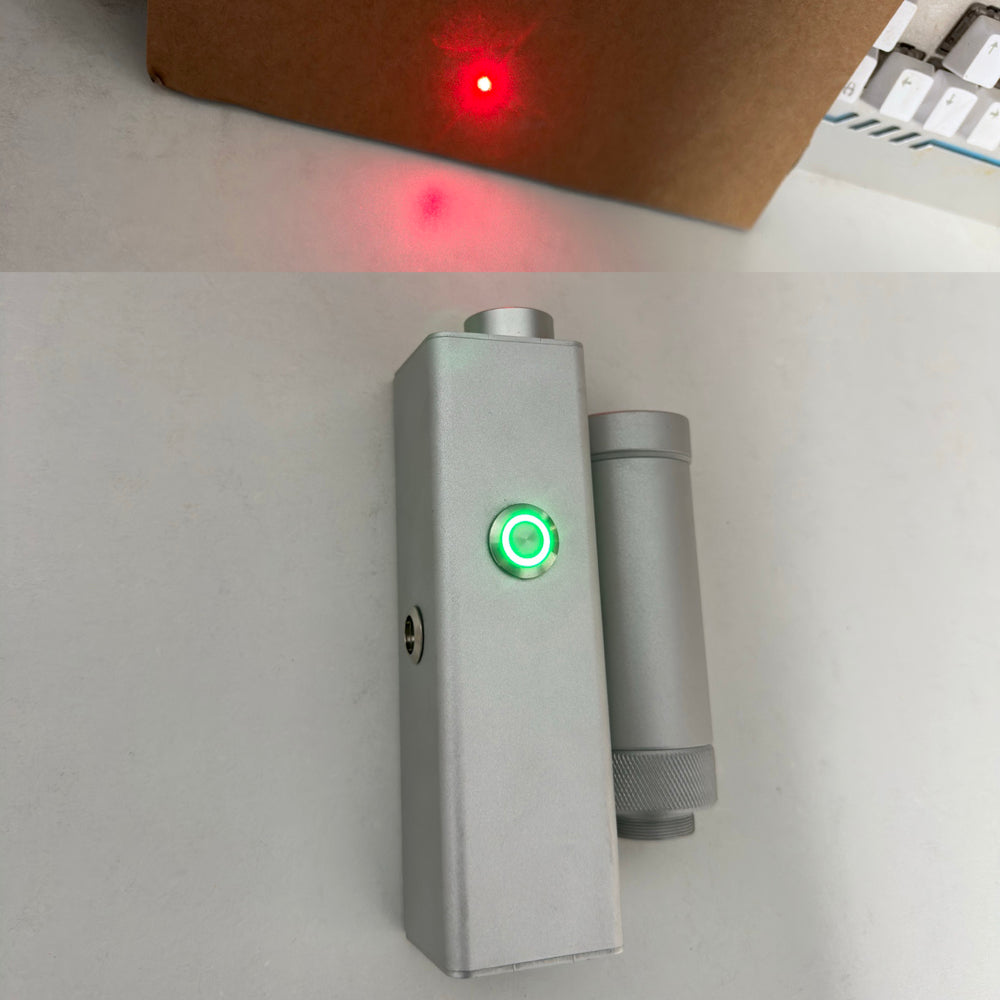 Dispositif laser portatif de franchissement d'obstacles 80 W, allumeur laser en alliage…