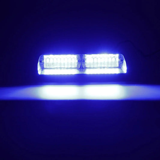 16 LED feu d’avertissement d’urgence feu à éclats avec ventouses – vue 2 – NOVADOMIO
