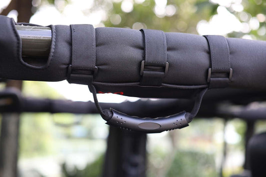 Canvas Roof Handle avec Glasses Storage Bag pour Jeep Wrangler JK 2007–2017 – vue 2 – NOVADOMIO