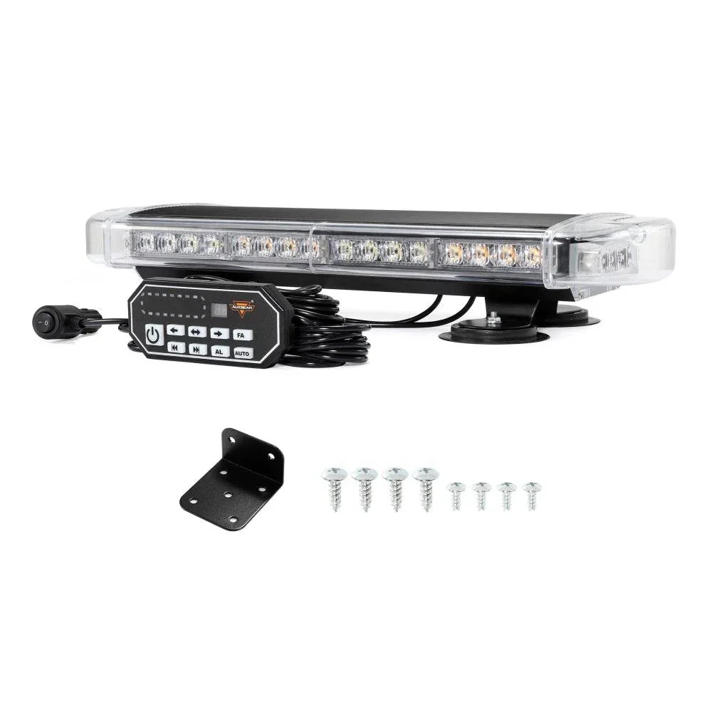 21.5" Rooftop Strobe Flashing Barres lumineuses, 20 Flashing Modes Magnetic Mount Emergency Safety Warning Caution Beacon Li…