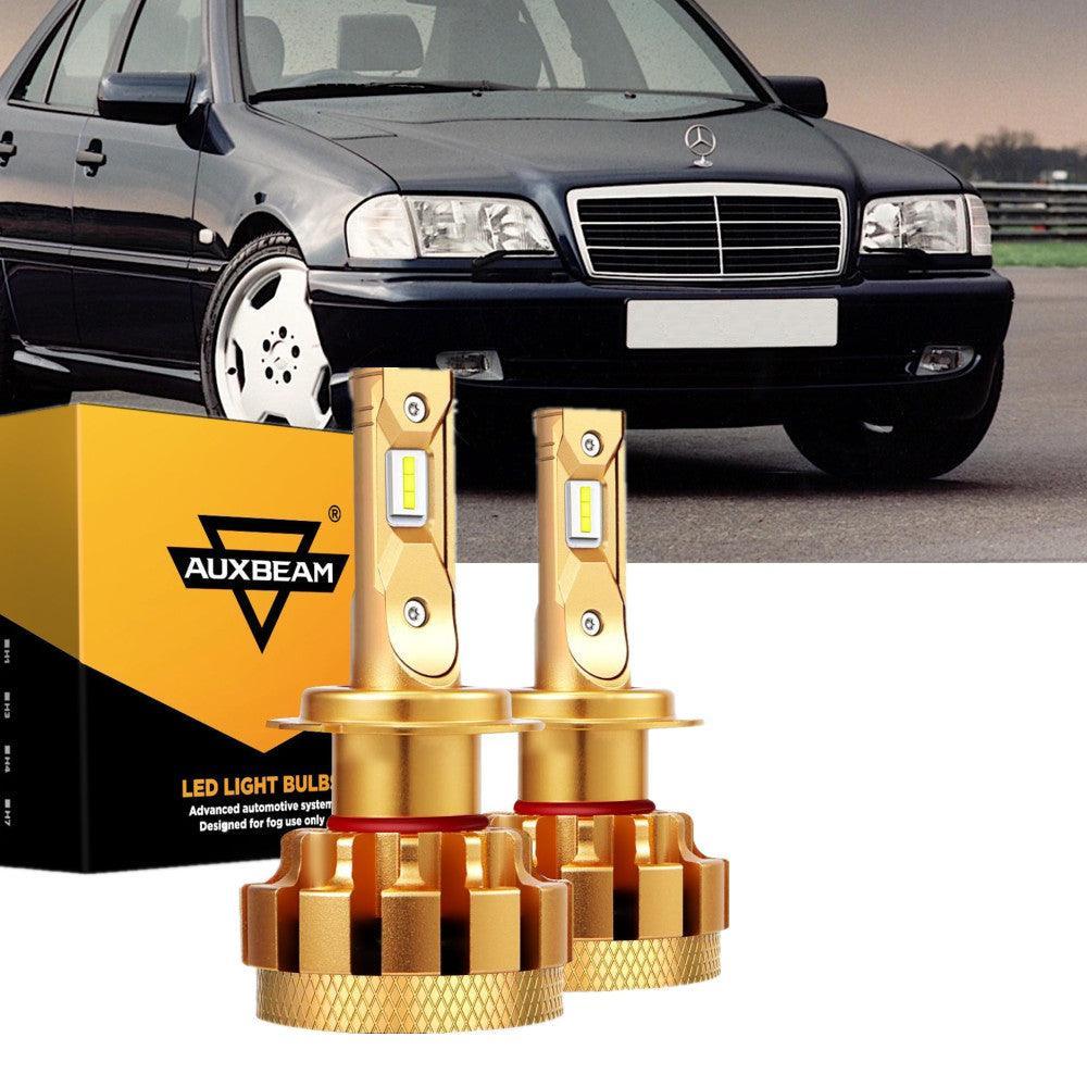 pour 2000 Mercedes-Benz C43 AMG avec halogen headlamps Ampoules LED High Low Beam Bundle – vue 8