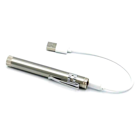 Stylo pointeur laser rouge 3 en 1 650 nm (point, ligne et croix) – rechargeable par USB – vue 2