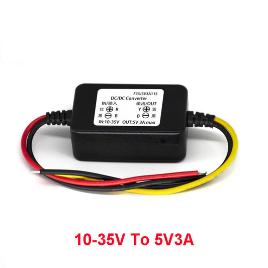 Convertisseur de puissance Buck pour voiture, DC12 V 24VTo 5V3 A 5 A 10 A, alimentation électrique de rénovation – vue 2