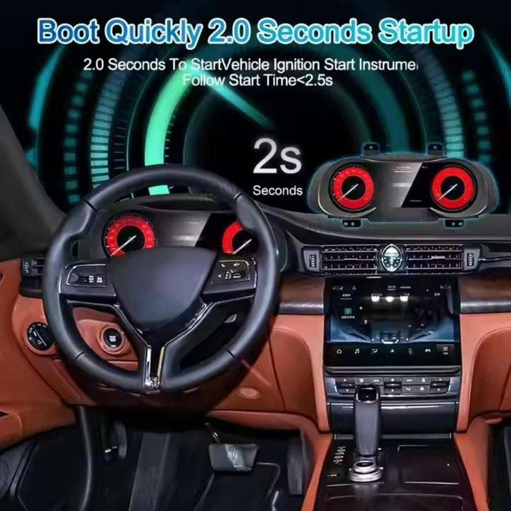 Virtual Cockpit Maserati Levante 2016-2020 LCD 12,3″ – NOVADOMIO