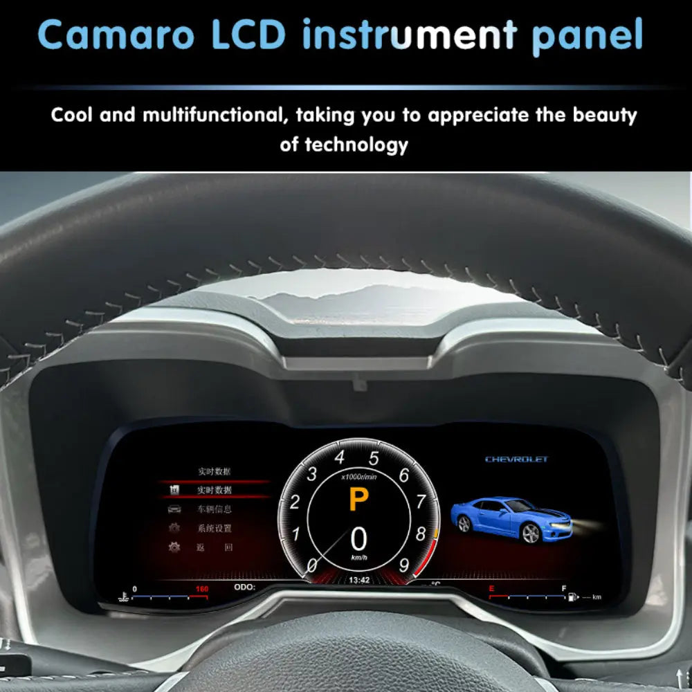 Virtual Cockpit Chevrolet Camaro 2010-2015 LCD 12,3″ – NOVADOMIO