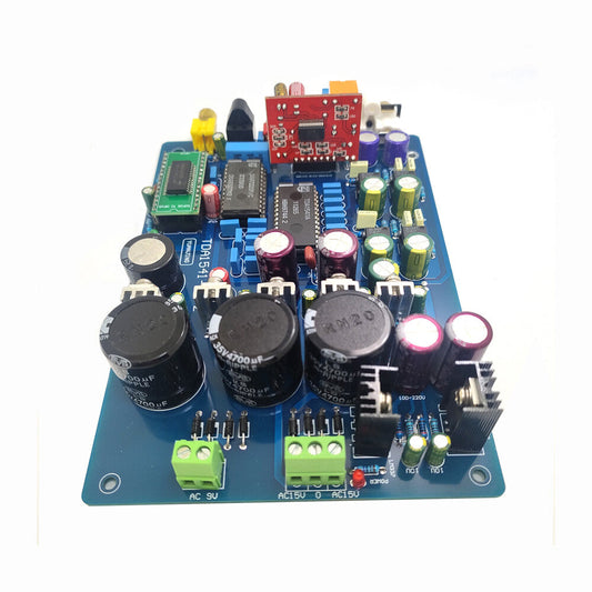 TDA1541 + SAA7220 + CS8412 + NE5534 fibre coaxiale PCM2704 carte DAC AC15-0-15 V 10 W – vue 2