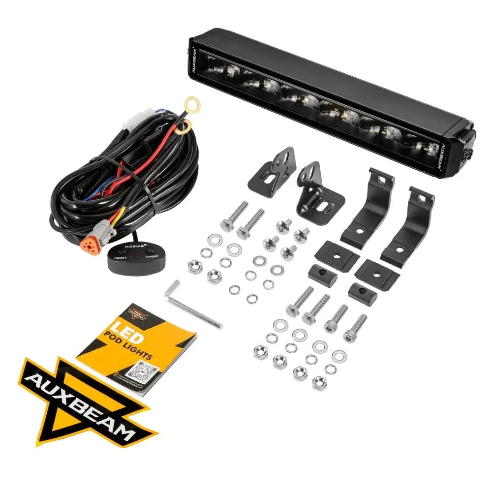 SP-DRL série 12 Inch 68W 7440LM Single Row Off Road Barres LED avec orange&blanc DRL – vue 14