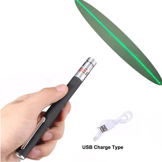 Stylo pointeur laser ligne droite verte 532 nm – Outil d'alignement et de positionnement – vue 2