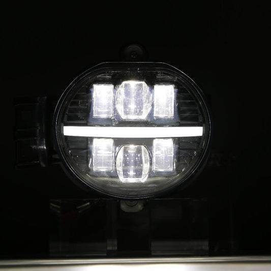 Lot de 2 homologation DOT LED antibrouillards avec DRL pour 2002–2008 Dodge Ram 1500, 2003–2009 Dodge Ram 2500 3500 – vue 2