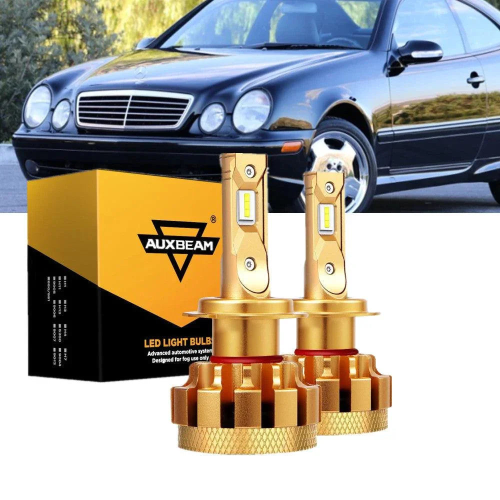 pour 2001-2006 Mercedes-Benz CLK55 AMG avec HID headlamps Ampoules LED High Low Beam Bundle – vue 17
