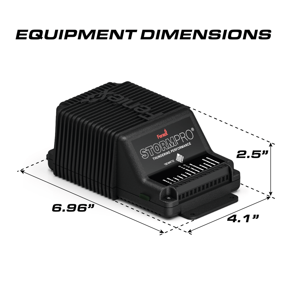Feniex Storm Pro 100w Siren – Sirène et contrôle embarqué – vue 7