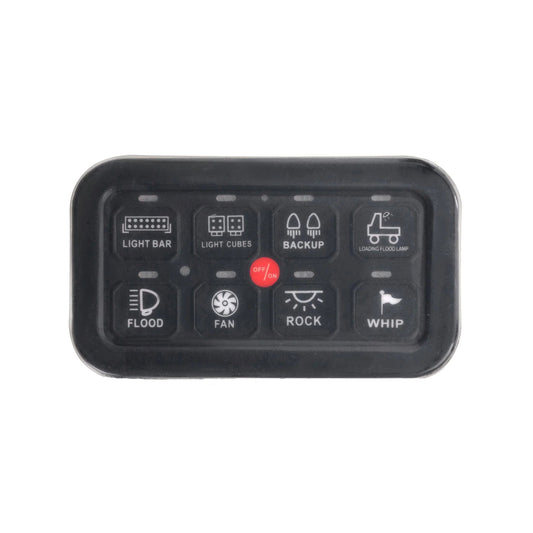 Waterproof cache en silicone pour 8 voies panneau de commande – vue 2 – NOVADOMIO