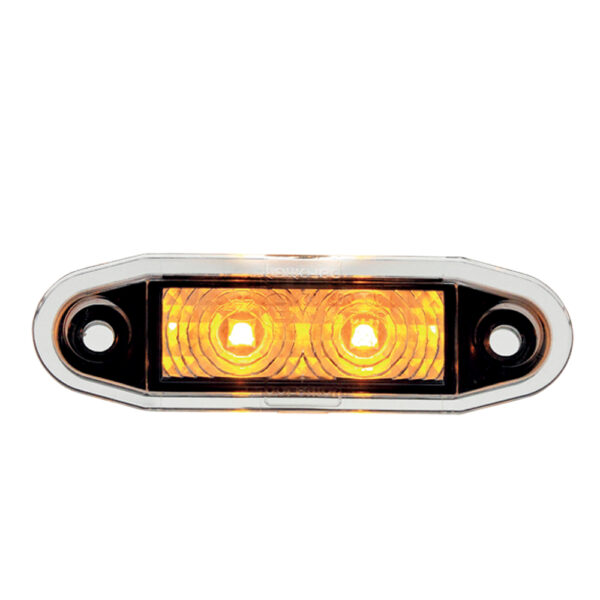 Boreman Easy Fit LED Amber Flush Fit Lamp. 3m Cable. – 1001-4550-A - photo 1