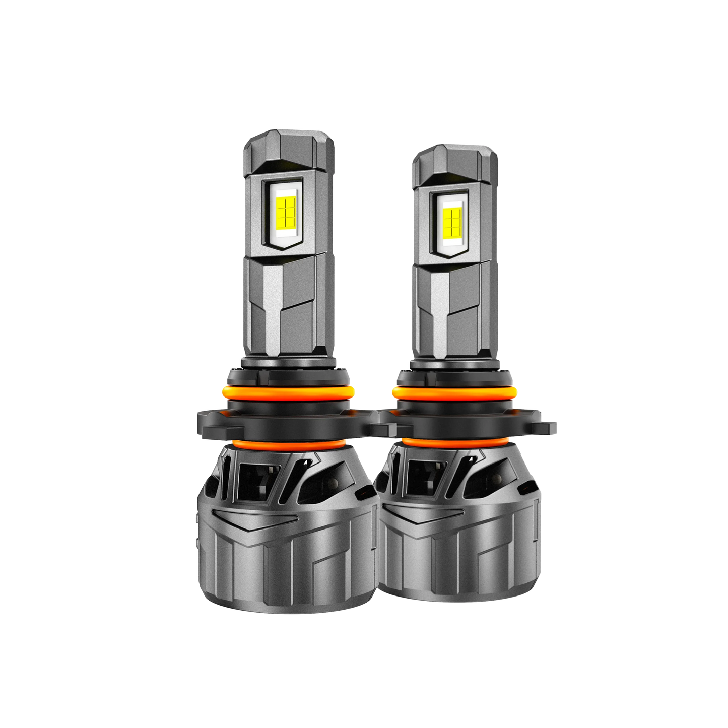 9005+H11 Ampoules de phare LED 100W 22000LM F18 série 1:1 format compact 6500K blanc froid – 4 ampoules – vue 11