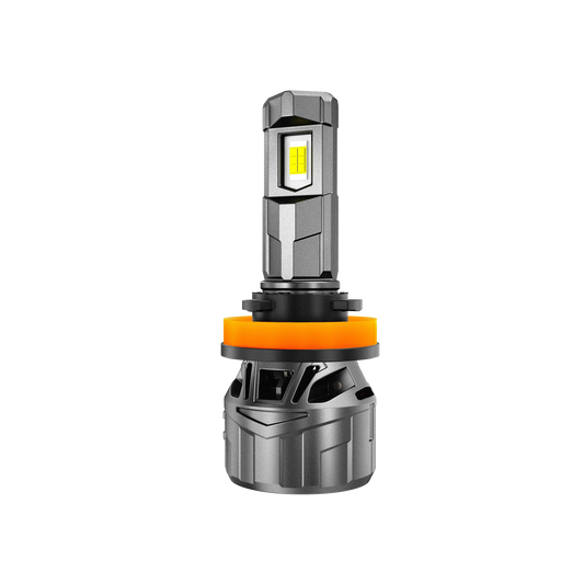 H11/H9/H8 Ampoules de phare LED 100W 22000LM F18 série 1: 1 format compact 6500K blanc froid – 2 ampoules – vue 2 – NOVADOMIO