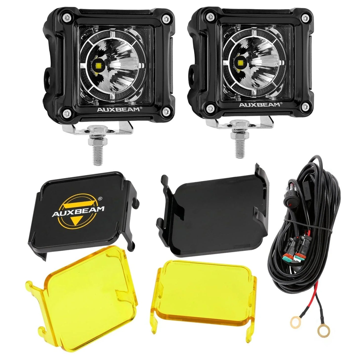 (2pcs/set) 3 inch 40W Projecteurs LED compacts avec DRL pour SUV ATV UTV Trucks Pickup Boat – vue 19