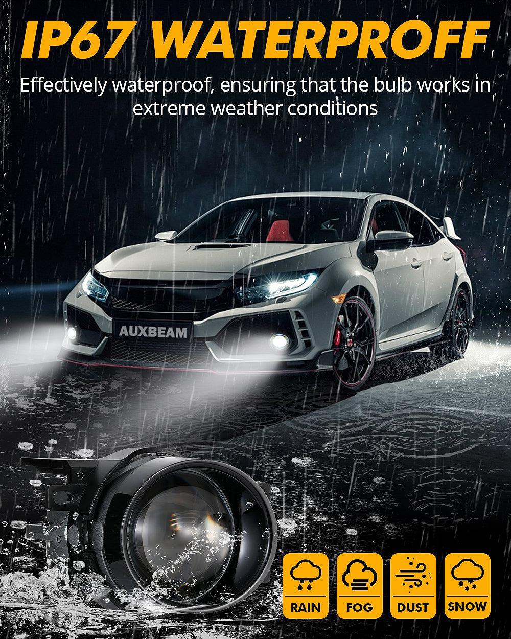 3 Inch 100W Bi-LED Projector Lens Fog Light 6000K HD Lens pour Toyota/Honda | 2PCS/Set – vue 6