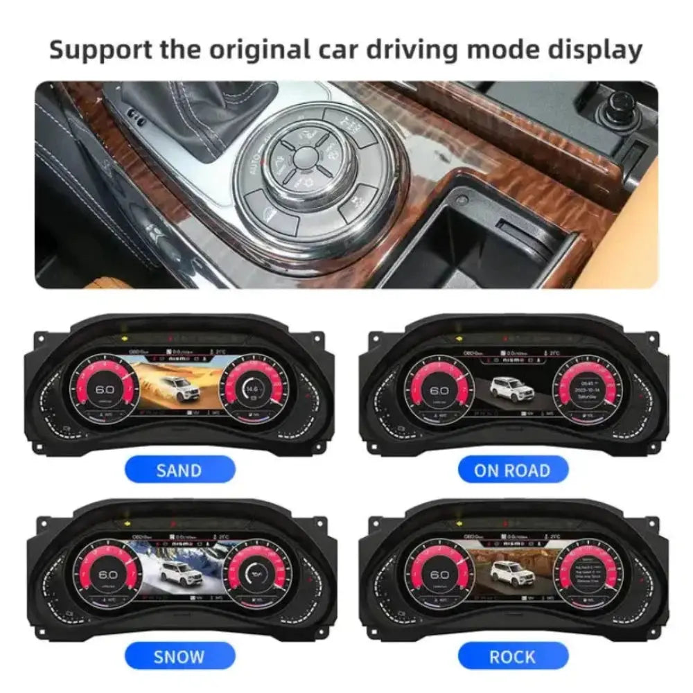 Virtual Cockpit Nissan Patrol / Armada Y62 2010-2023 LCD 12,3″ – NOVADOMIO