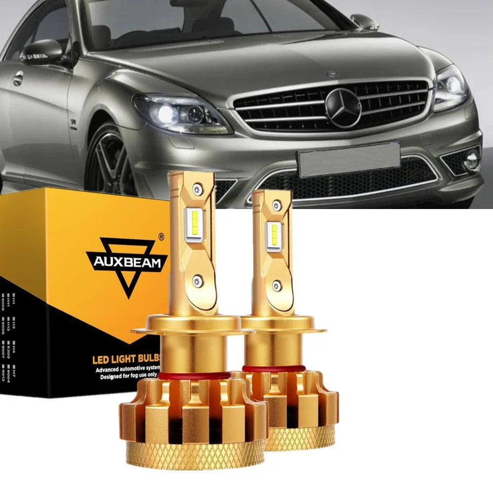 pour 2005-2009 Mercedes-Benz CL65 AMG avec HID headlamps Ampoules LED High Low Beam Bundle – vue 16