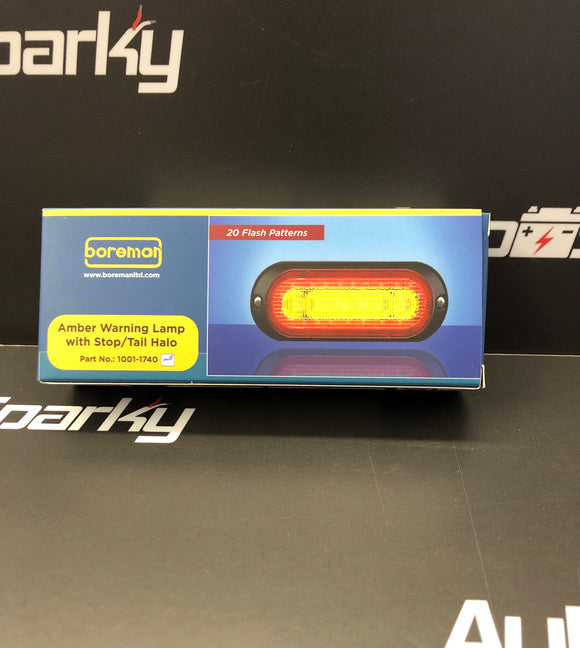 Boreman Warning Light with Stop/Tail Halo – 1001-1740 - photo 1