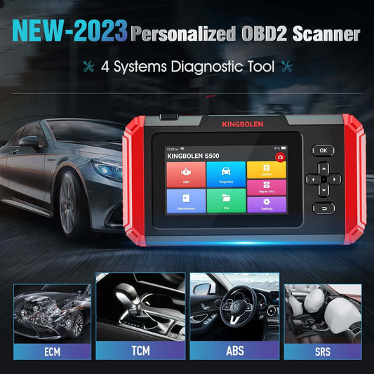 Valise diagnostic KINGBOLEN S500, S600 ou S800 – 4 systèmes – vue 2 – NOVADOMIO