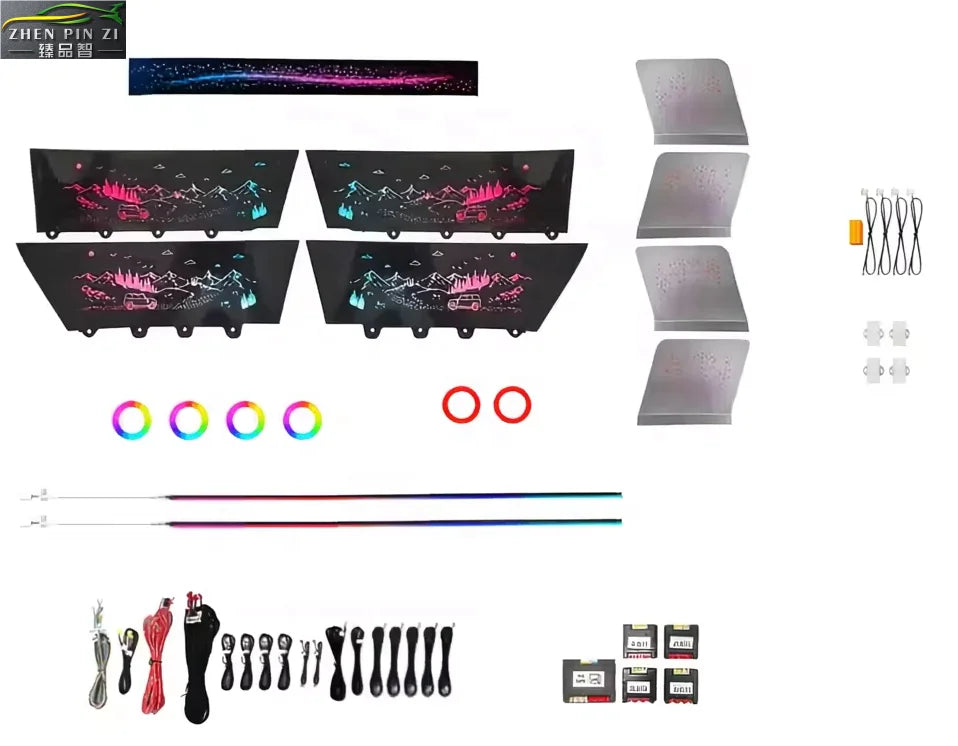 Kit LED d’ambiance 12 V Chery iCAR V23 2025–2026 – photo 1