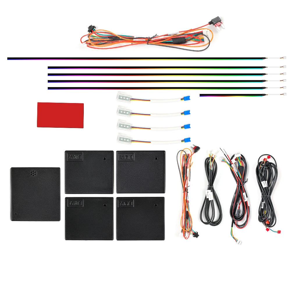 Kit LED d’ambiance universel 18 en 1 – bandes acryliques RGB – photo 6