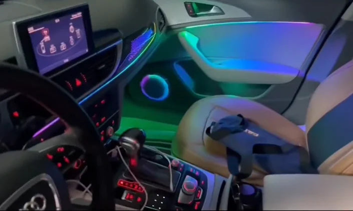 Éclairage d’ambiance et tweeters Audi A6 RS6 2012–2018 – 20 points – photo 6