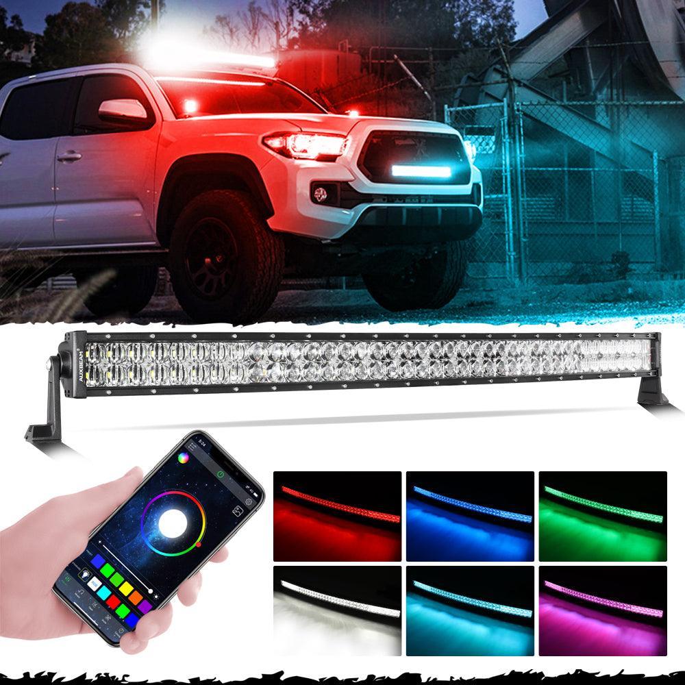V-PRO série 22Inch/32 Inch/42 Inch/52Inch RGBW Color Changing Off Road Barres LED – vue 18