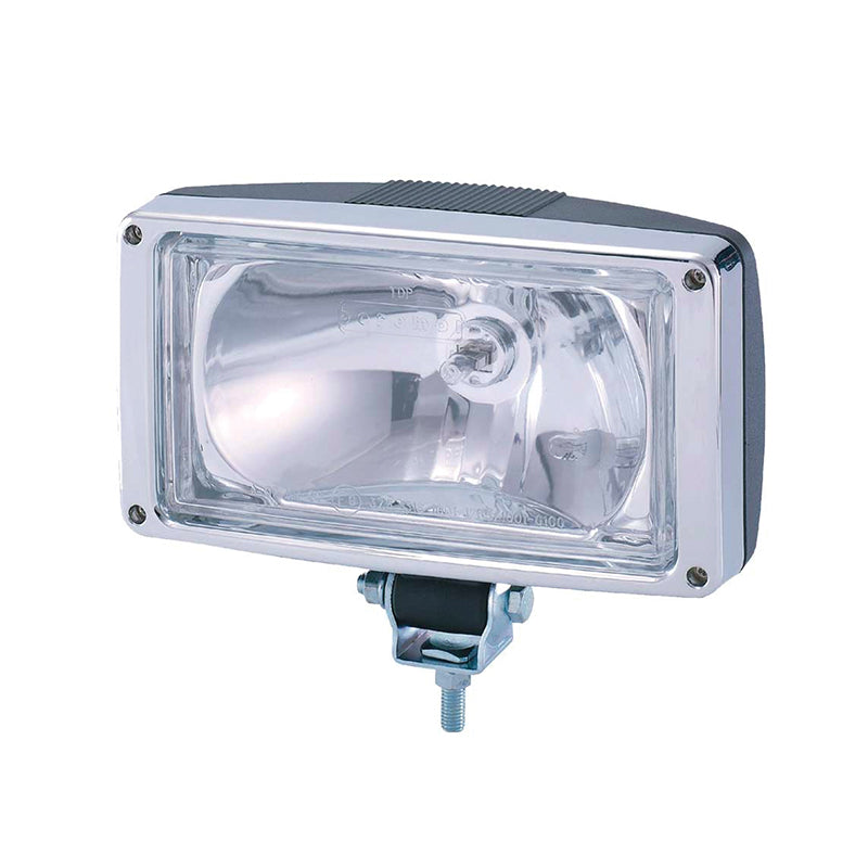 Boreman CHROME RECT SPOTLAMP CLEAR LENS.24V – 1001-0100C - photo 1