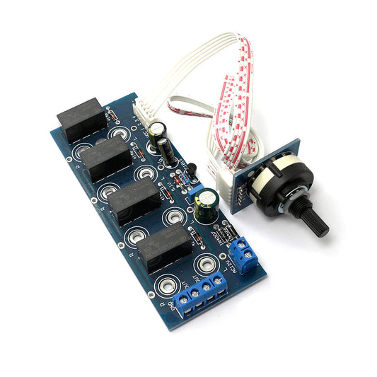 Panneau de sélection de commutateur d'entrée Audio, AC12 V, quatre choix, 112x45MM – vue 2