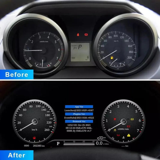 Virtual Cockpit Toyota Land Cruiser Prado 2010-2022 LCD 12,3″ – NOVADOMIO