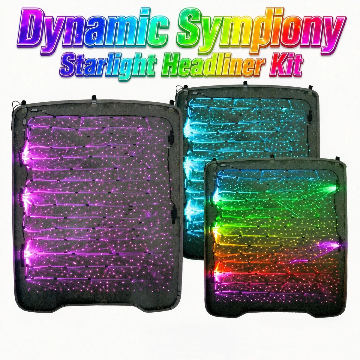 Kit ciel étoilé dynamique 0,5 mm – étoiles filantes – photo 1