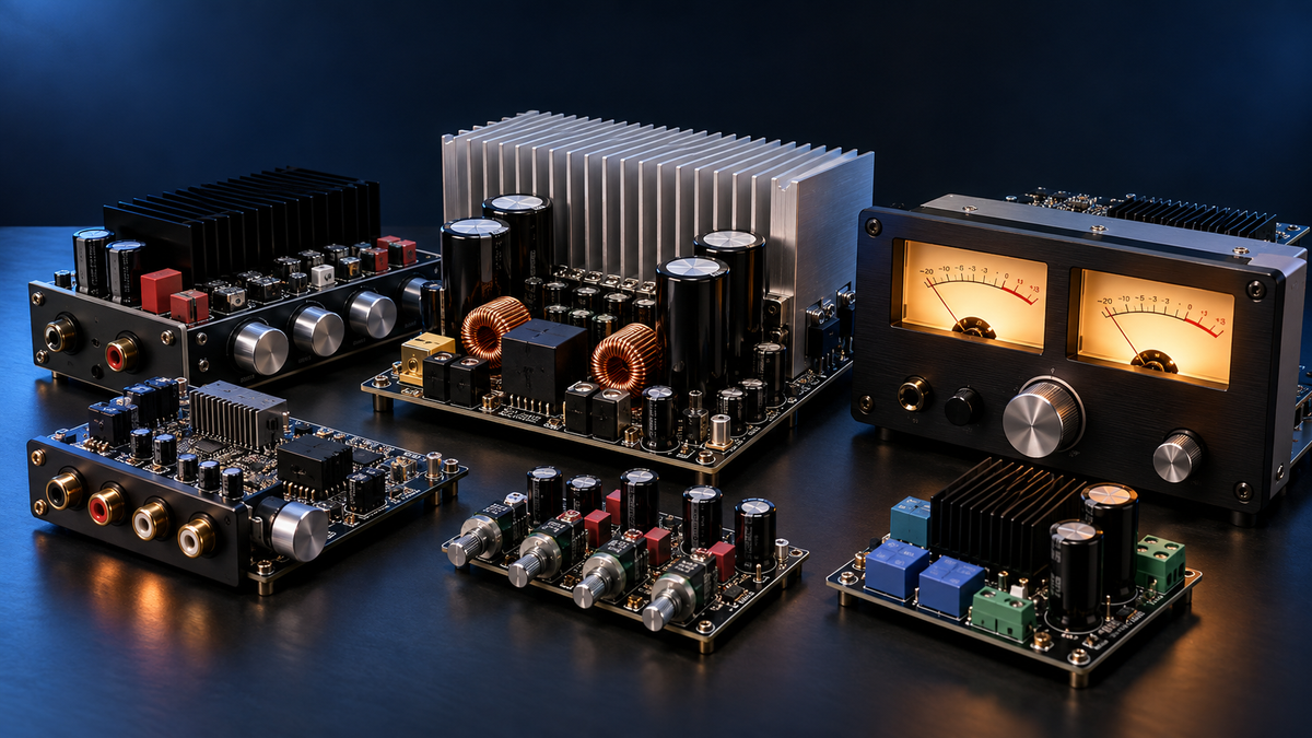 Audio, amplification & modules – sélection NOVADOMIO