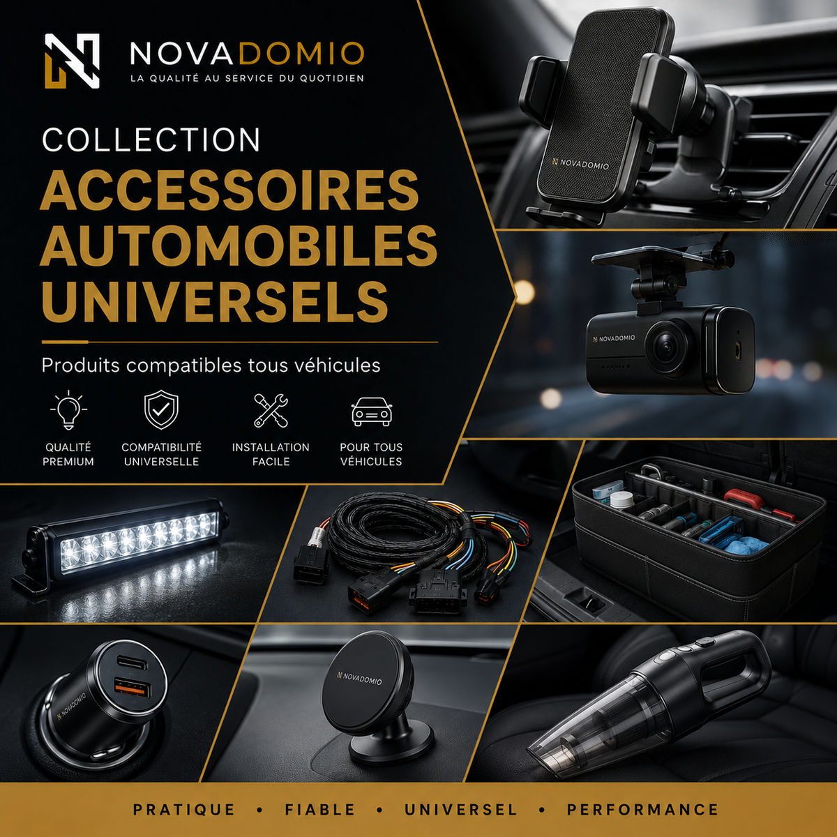 Accessoires automobiles universels