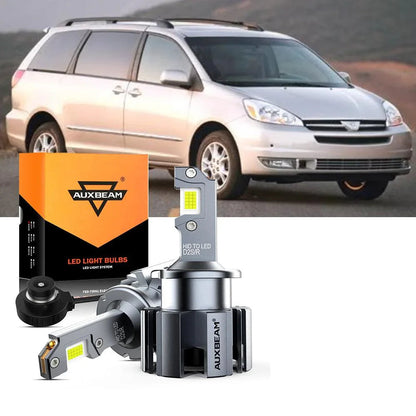 Kit d’ampoules LED de phare 9005 D2S pour Toyota Sienna 2004–2005 – vue 12 – NOVADOMIO
