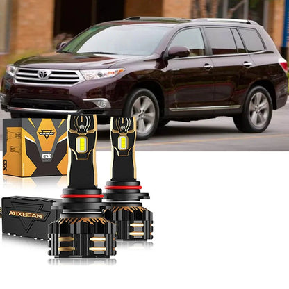 Pour 2011–2013 Toyota Highlander 9005 H11 kit d’ampoules LED de phare – vue 11 – NOVADOMIO