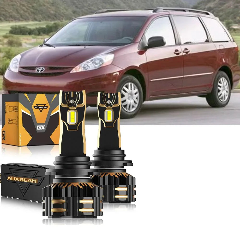 pour 2006-2010 Toyota Sienna 9005 9006 Ampoules de phare LED Bundle – vue 15