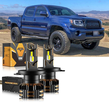 pour 2005-2011 Toyota Tacoma H4 Ampoules de phare LED Bundle – vue 12 – NOVADOMIO