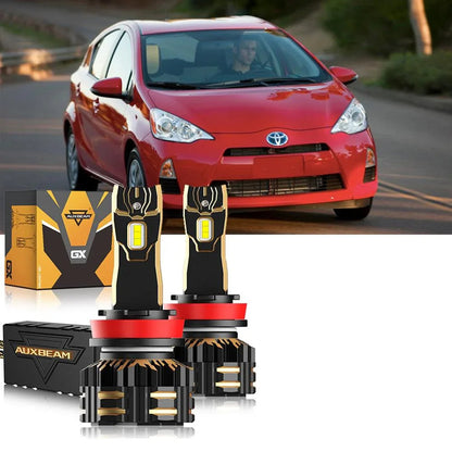 Pour 2012–2014 Toyota Prius C 9005 H11 kit d’ampoules LED de phare – vue 14 – NOVADOMIO