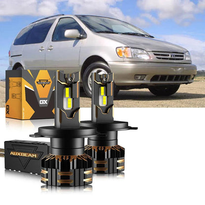 H4 Ampoules de phare LED pour Toyota Sienna 2001–2003 – vue 12 – NOVADOMIO