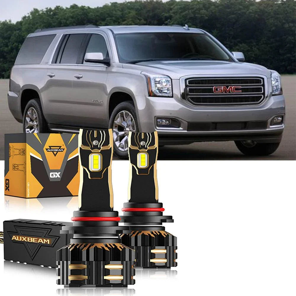 pour 2017-2018 GMC Yukon XL Halogen 9005 H11 Ampoules de phare LED Bundle – vue 13