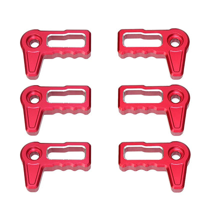 Lot de 6 Top Roof commutateur Handle pour 2018–2022 Jeep Wrangler JL (rouge/noir) – NOVADOMIO