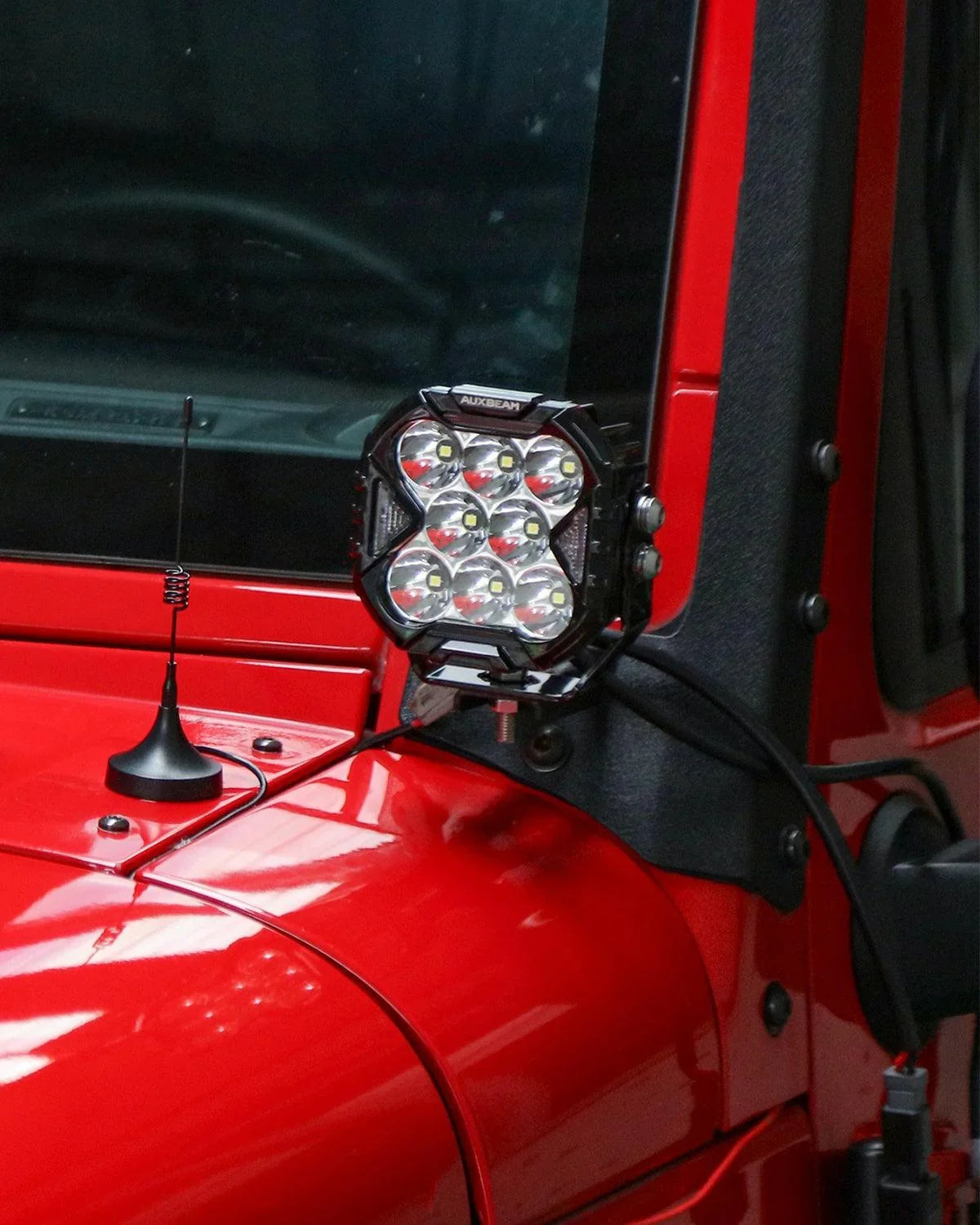 CUBE-Z série 4 Inch Spot Projecteurs LED compacts tout-terrain avec blanc DRL & orange clignotant Lights – vue 3