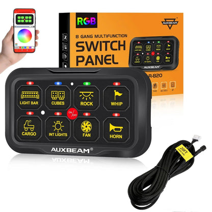 AR série 6/8 voies LED panneau de commande, tout-terrain contrôleur – vue 25 – NOVADOMIO