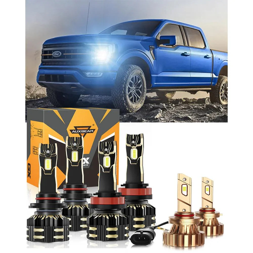 pour 2015-2020 Ford F-150 9005 H11 Ampoules de phare LED Bundle – vue 25
